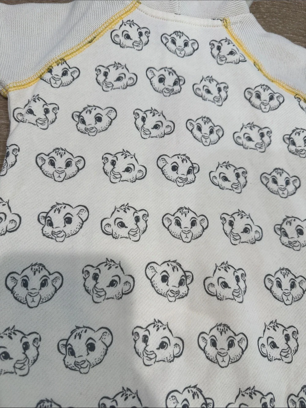 Disney Baby Simba Hooded One-Piece Romper